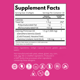12. Supplement Facts Trust Seals evening primrose oil 1500 mg GLA 135 MG knowyouwellness evening primrose oil to get pregnant fast pill to soften cervix for labor natural birth plan induce labor at home increase cervical mucus pcos postpartum