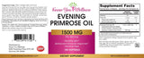 Evening Primrose Oil Supplement facts label 500 mg epo 500 tablet Supplement Facts Serving Size: 3 Softgels Servings Per Container: 33 Description        Amount per Serving        % Daily Value Calories  15  Total Fat  1.5 g  2%*  Polyunsaturated Fat  1 g  †Daily Value not established.  Monounsaturated Fat  <0.5 g  †Daily Value not established.  Evening Primrose Oil (Oenothera biennis) (Seed) (Cold-Pressed, Hexane-Free)  1.5 g (1,500 mg)  †Daily Value not established.  Gamma Linolenic Acid (GLA)  135 mg  †